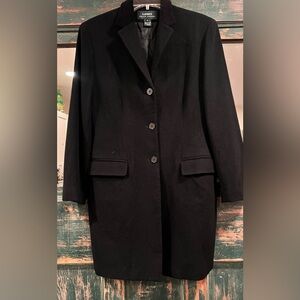 Lauren Ralph Lauren Classic Black wool Coat great condition size 10